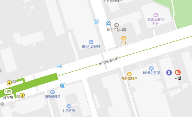 나샘 본사 · 생산 거점 위치 지도